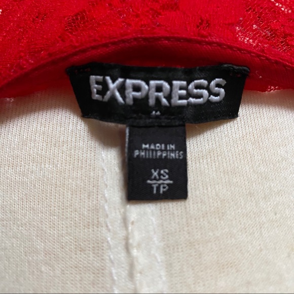 Red long sleeve dress - Picture 5 of 5